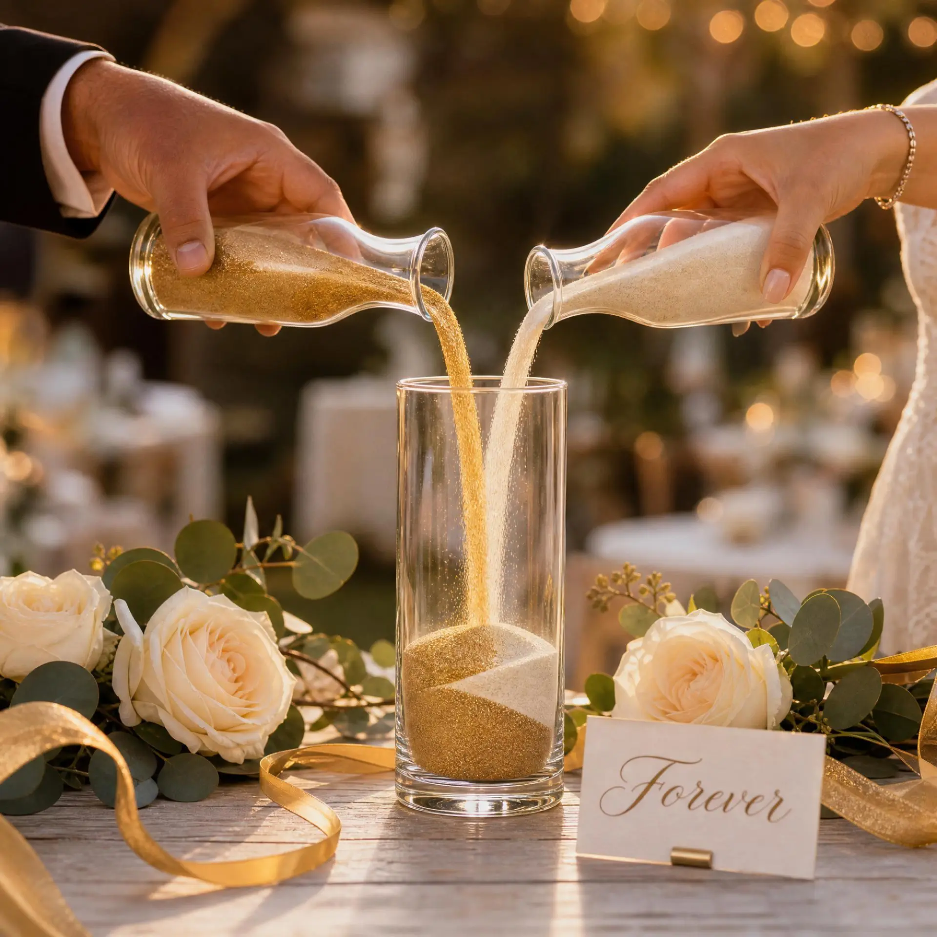 Wedding unity sand ceremony