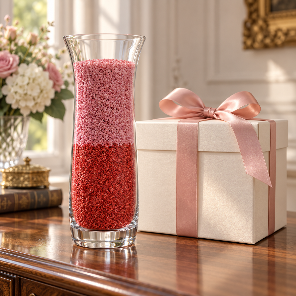 Layered vases & apothecary jars