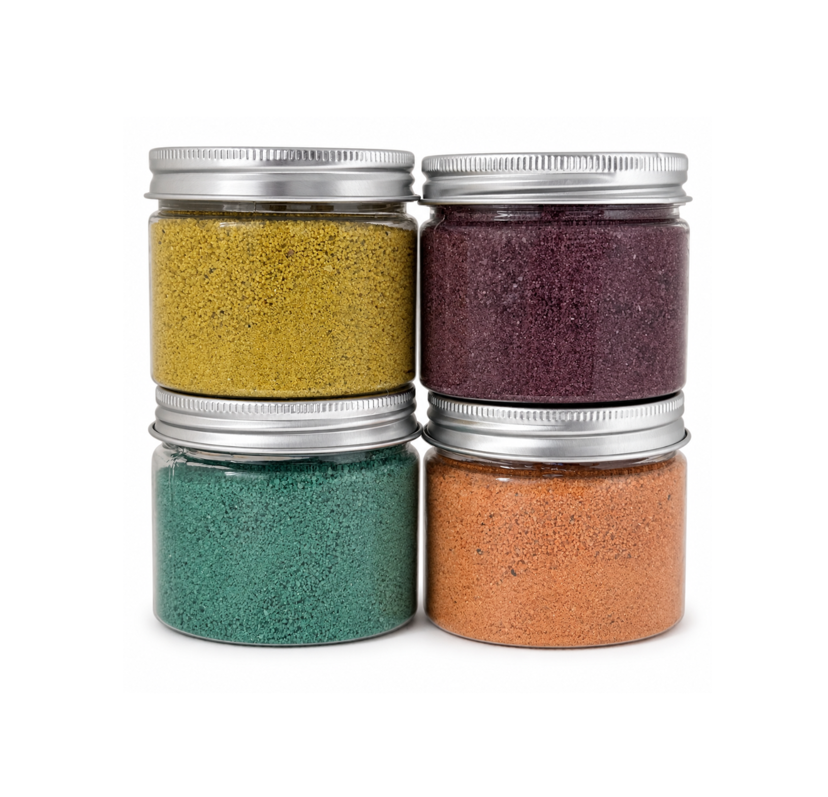 Autumn Bloom collection: Golden Saffron, Plum Velvet, Coral Lagoon, Autumn Ember